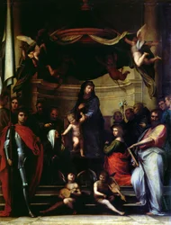 Die mystische Hochzeit der hl. Katharina von Siena